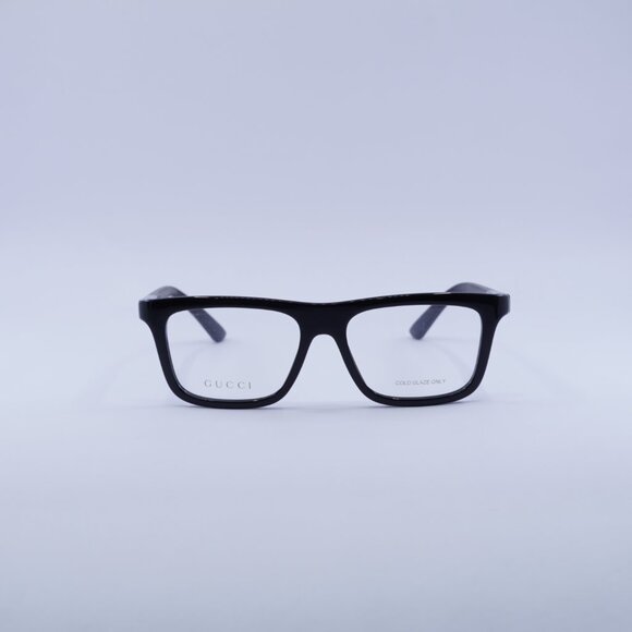 Gucci GG1737O 001 Eyeglasses Black 54mm Rectangle Frame - Picture 6 of 11